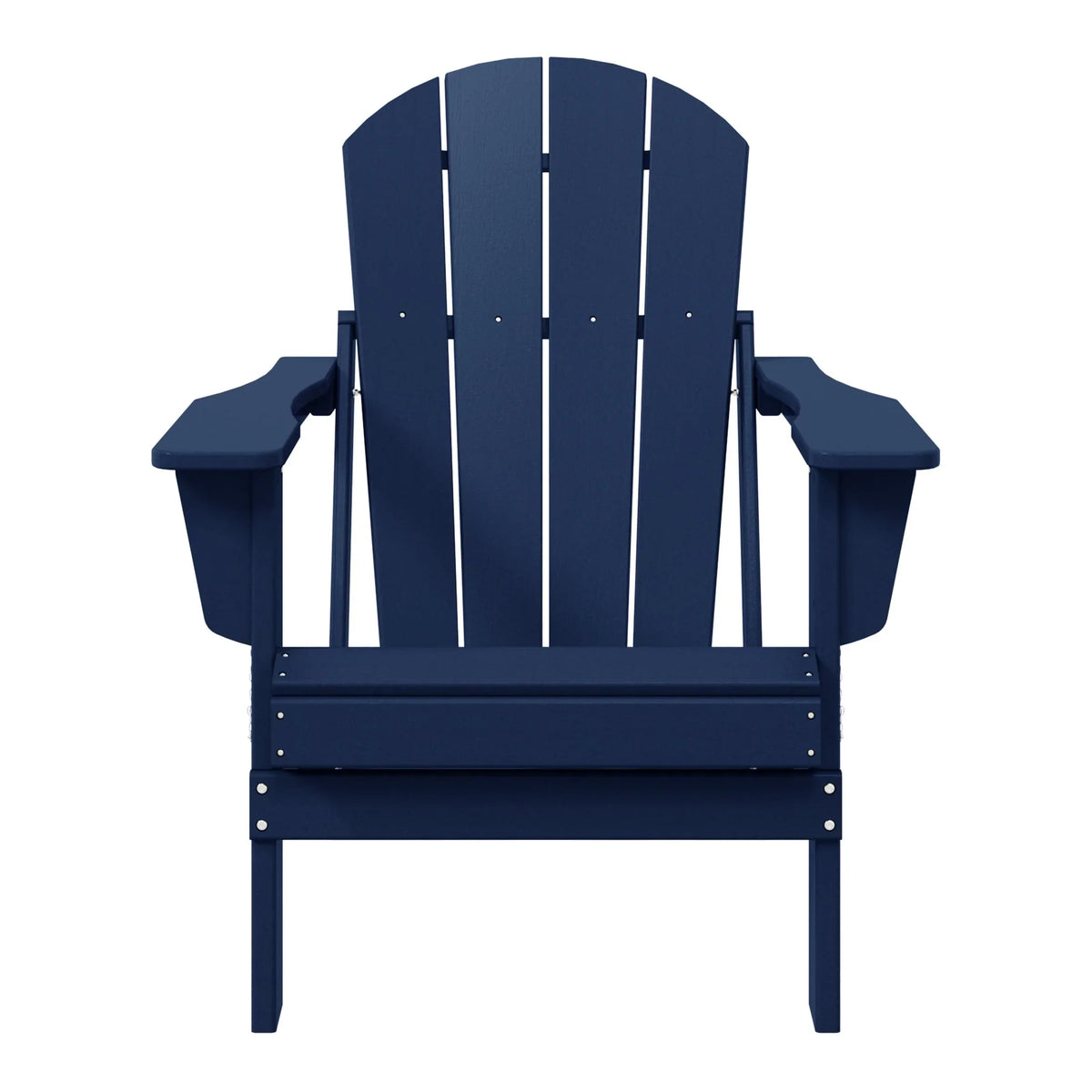 Polytrends Laguna Sedia Adirondack Pieghevole da Esterno per Patio Resistente allo Sbiadimento e alle Intemperie