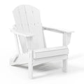 Polytrends Laguna Sedia Adirondack Pieghevole da Esterno per Patio Resistente allo Sbiadimento e alle Intemperie