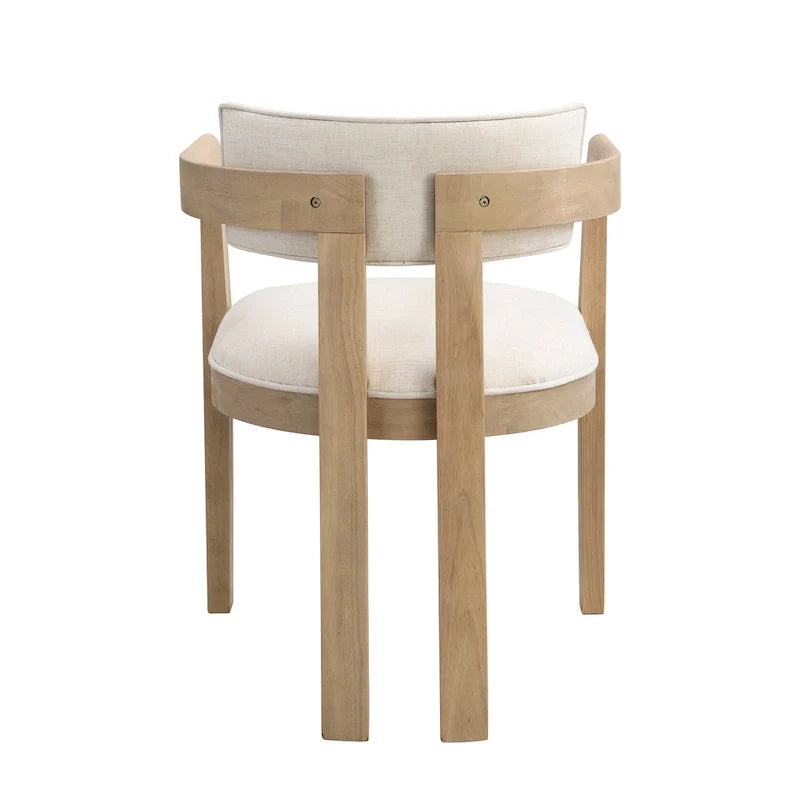 Sedia da pranzo moderna e sofisticata Conrad con braccioli di Christopher Knight Home