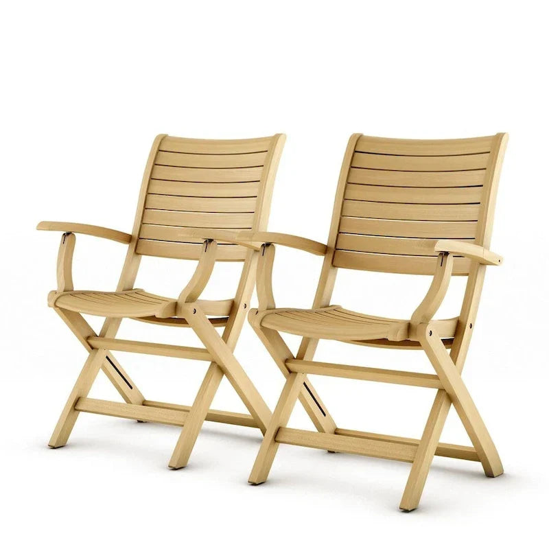 Amazonia Teak Sessa Set da Pranzo Estensibile da Esterno, 13 Pezzi - 13 Pezzi