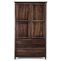 Armadio a 2 ante in legno massello - 41x72x22