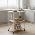 Karl Home Baker's Rack 3-Tier Kitchen Utility Microwave Oven Stand
