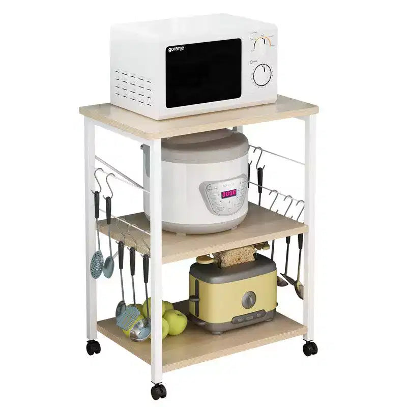Baker's Rack 3-Tier Kitchen Utility Microwave Oven Stand