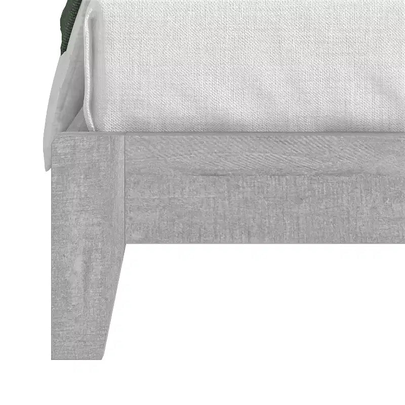 Letto Galano Queen Payne Luxe con testiera Rovere grigio polvere