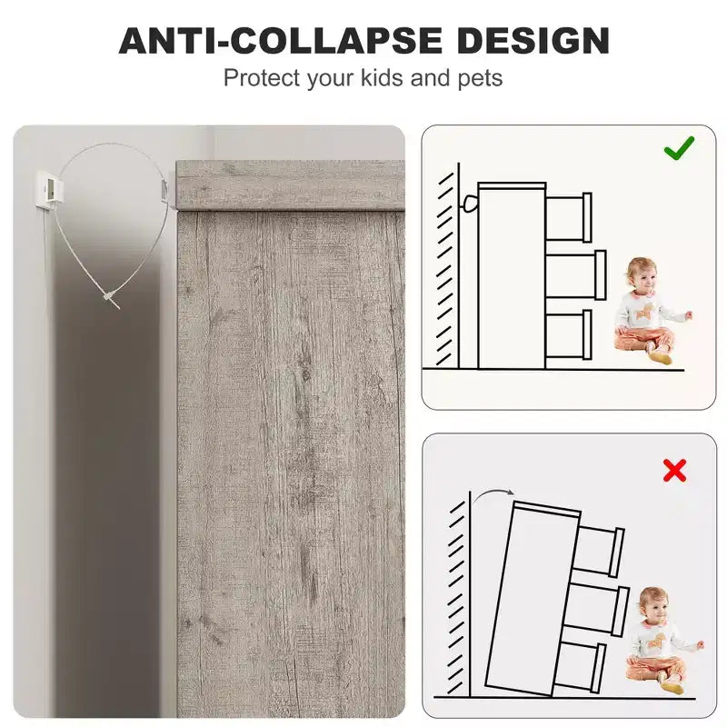 Comò a 7 cassetti per camera da letto, cassettiera in legno da 46,8 pollici con maniglie a incasso, organizer per vestiti, mobile TV per corridoio