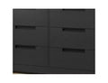 7 Drawer Dresser for Bedroom, 46.8W Wooden Chest of Drawers with Embedded Handles, Clothes Storage Organizer, Dresser TV Stand for Hallway