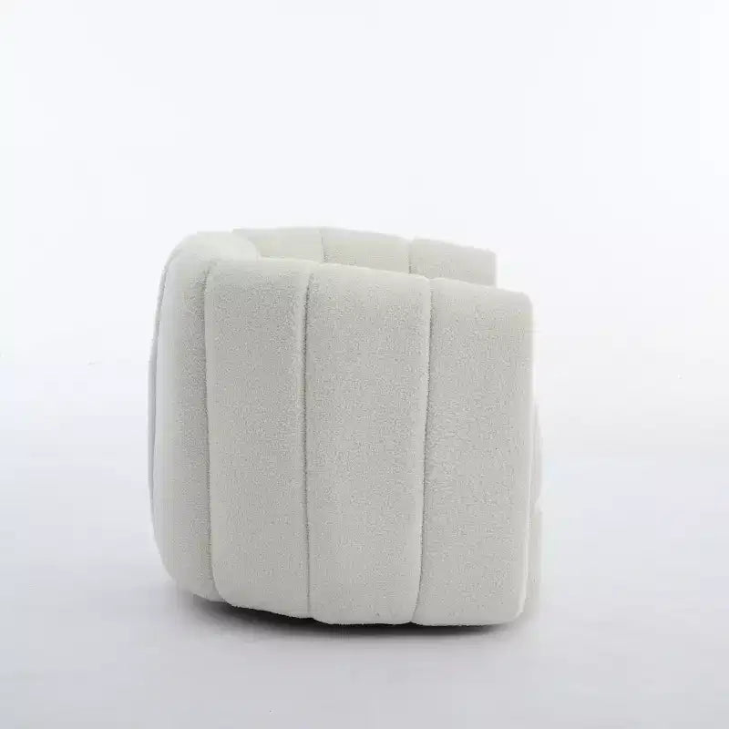 Poltrona girevole a barilotto Whisen Modern