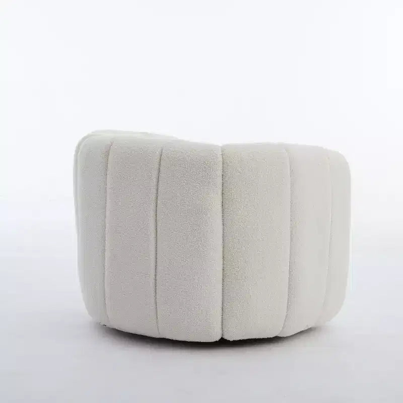 Poltrona girevole a barilotto Whisen Modern