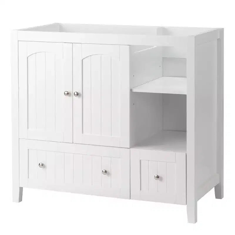 Mobile da bagno Karl Home bianco senza lavabo