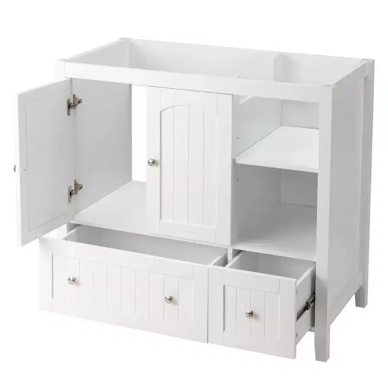 Mobile da bagno Karl Home bianco senza lavabo