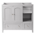 Karl Home Gray Bathroom Vanity Without Sink Top