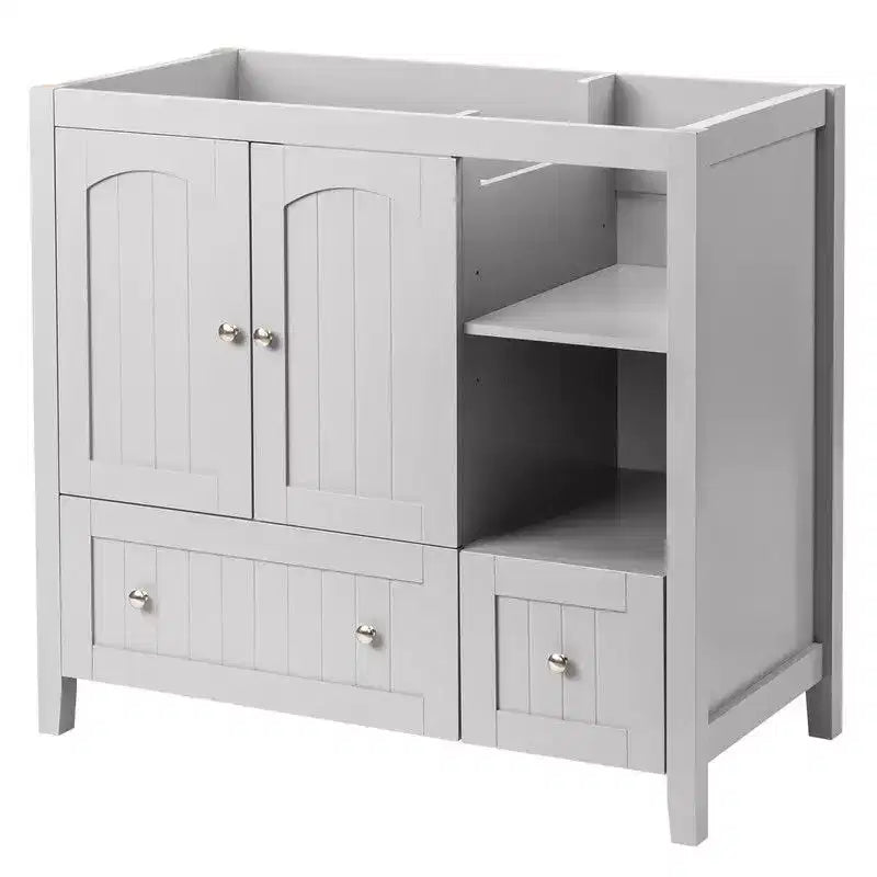 Mobile Bagno Karl Home Grigio Senza Lavello Superiore