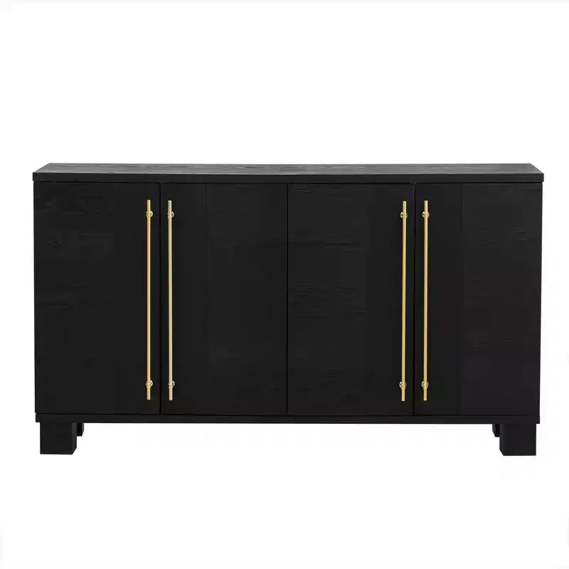 Modern Sideboard Cabinet, Bufft Cabinet with 4 Doors and 4 Shelves, Storage Cabinet for Living Room, Dining Room, Kitchen