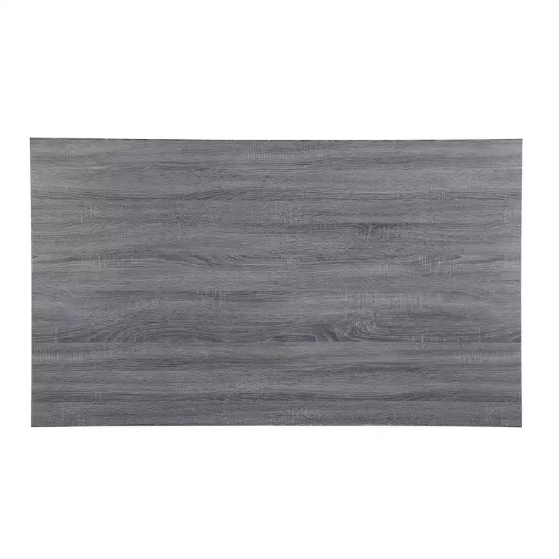 Contemporary Dining Table with Melamine Wooden Top