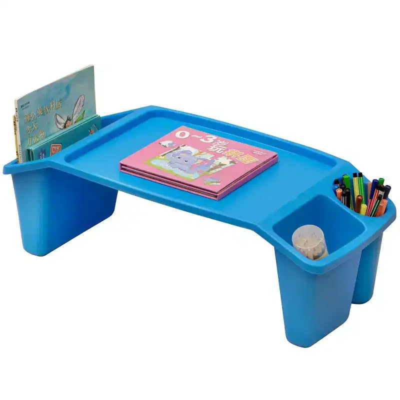 Basicwise Kids Lap Desk Tray, Portable Activity Table