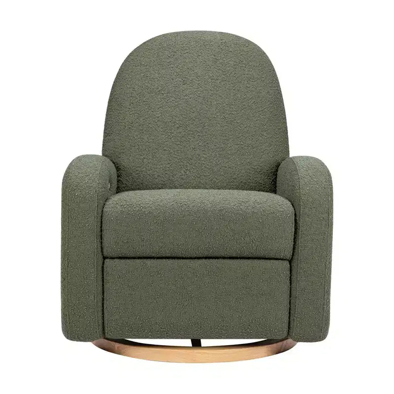 Babyletto Nami, poltrona reclinabile elettronica e scorrevole girevole con porta USB