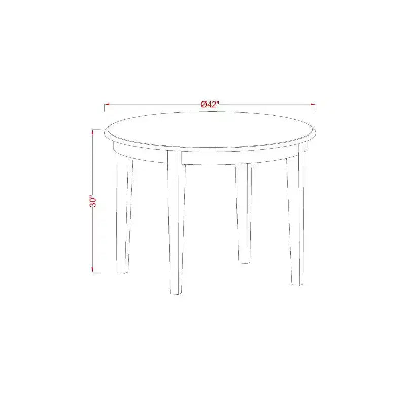 Set Tavolo e Sedie per Cucina Piccola - Tavolo da Pranzo e Sedie 3 Pezzi - Design Neoclassico - Finitura Bianco Lino
