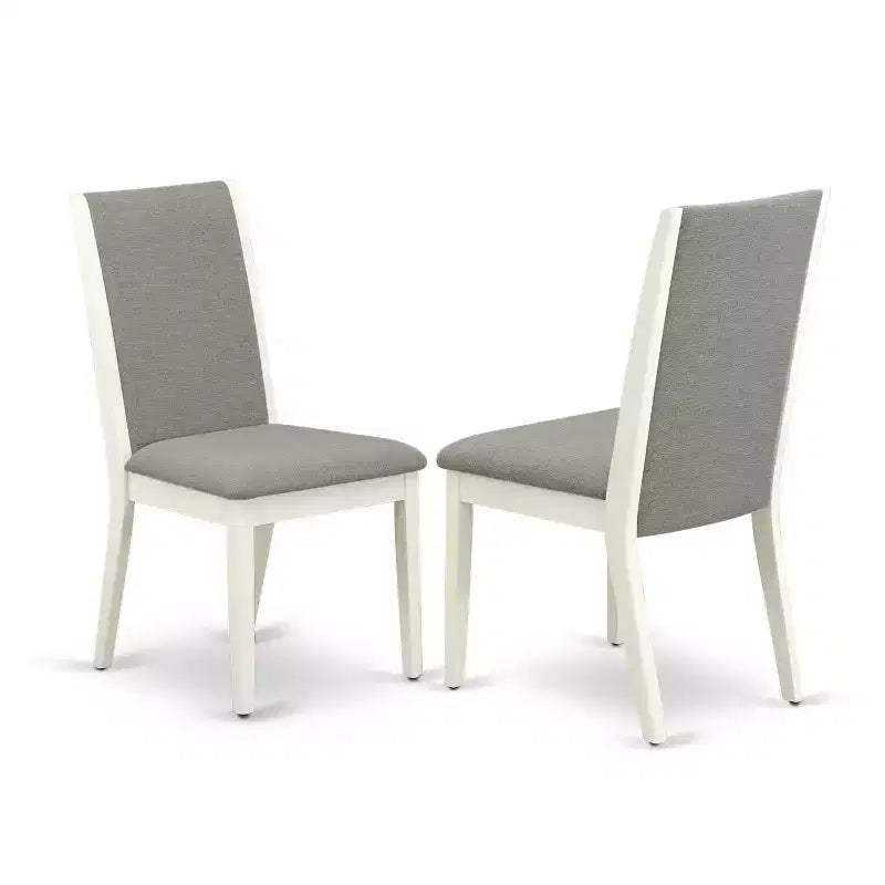HomeStock Tavolo da pranzo con piano in legno massello e finitura in rovere naturale a 5 pezzi con 4 sedie