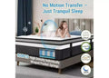 King Size Mattress, 14 Inch Gel Memory Foam King Mattress for Cooling Night & Pressure Relief, Medium Plush Feel with Motion Isolating