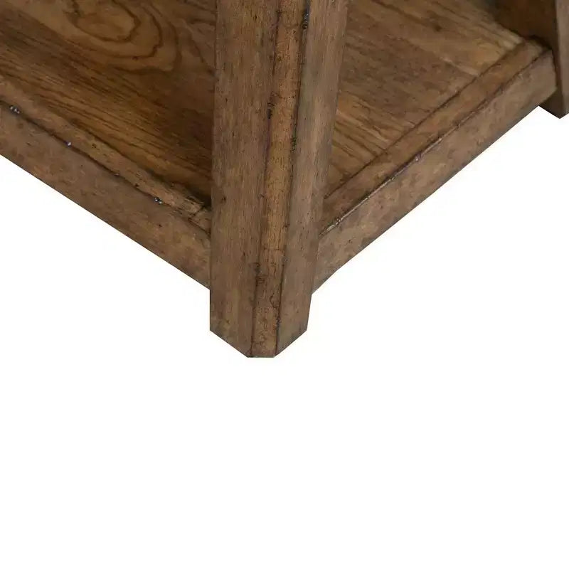 Liberty Furniture, Tavolino esagonale Carolina Park per soggiorno - Rovere marrone ambra