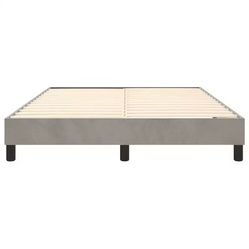 Struttura letto grigio chiaro