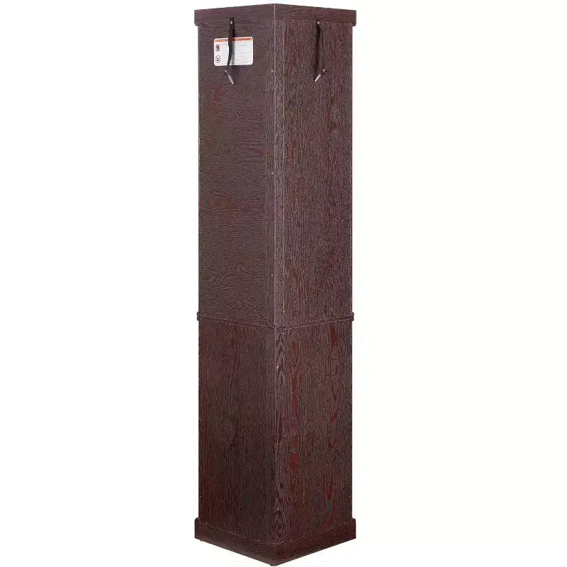 Laundry Room Under-Sink Cabinet - Metal + MDF, 1 Door, Pipe Cutout
