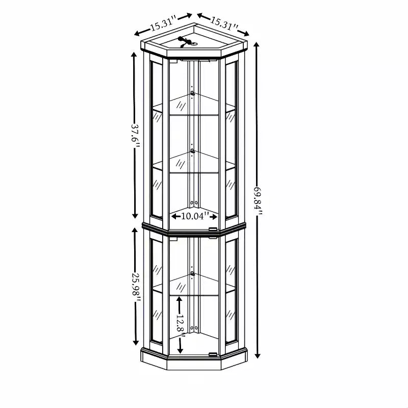 Laundry Room Under-Sink Cabinet - Metal + MDF, 1 Door, Pipe Cutout