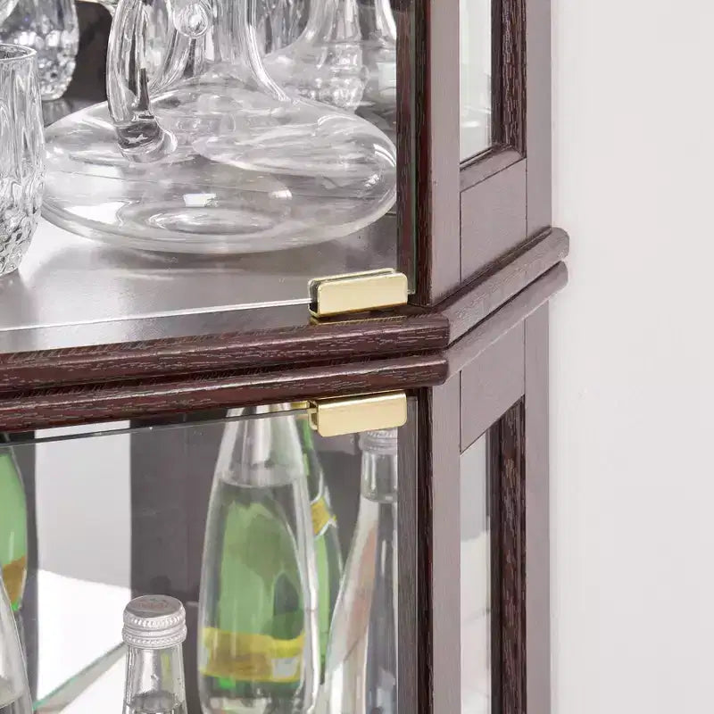 Laundry Room Under-Sink Cabinet - Metal + MDF, 1 Door, Pipe Cutout