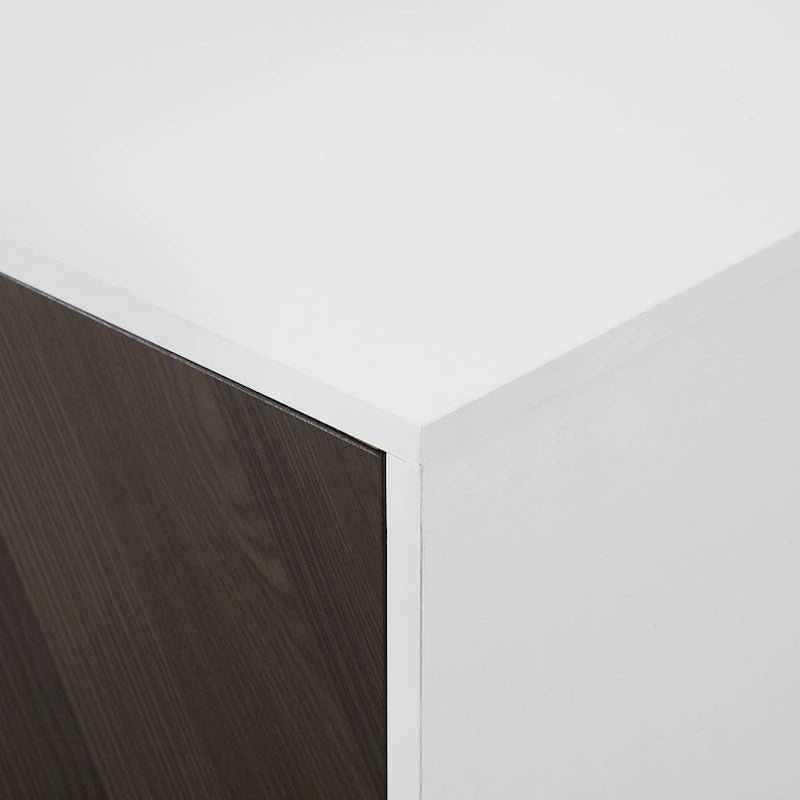 Credenza Mid-Century Modern Cassandra Middlebrook a 4 Ante, 58 pollici