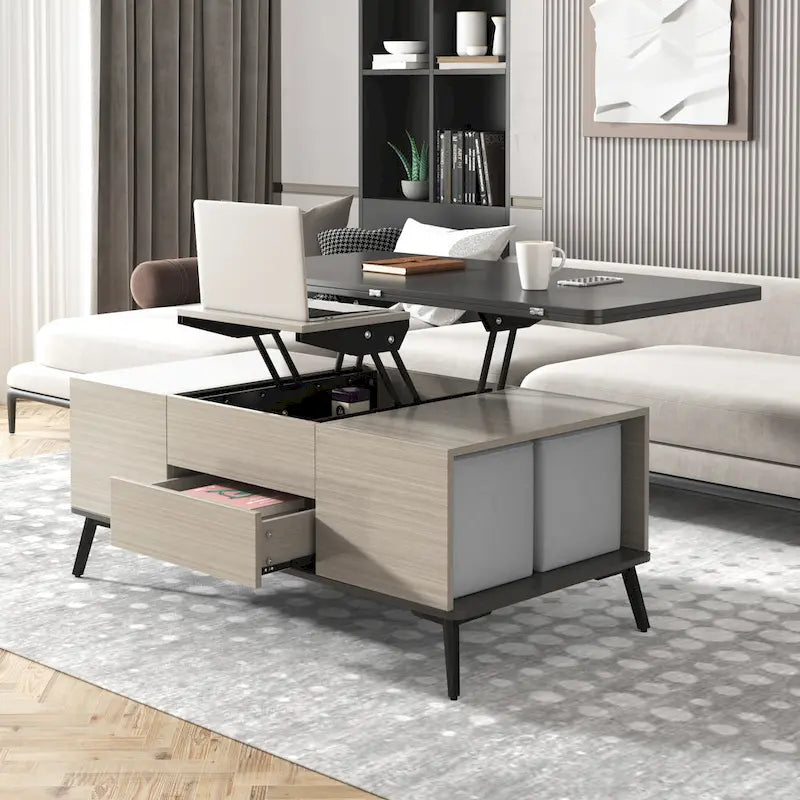 5 Pieces Lift Top Coffee Table