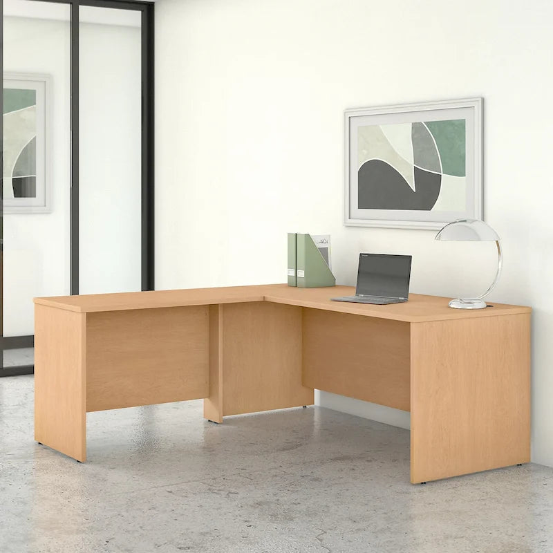 Scrivania a L Studio C 72W con allungo 42W di Bush Business Furniture