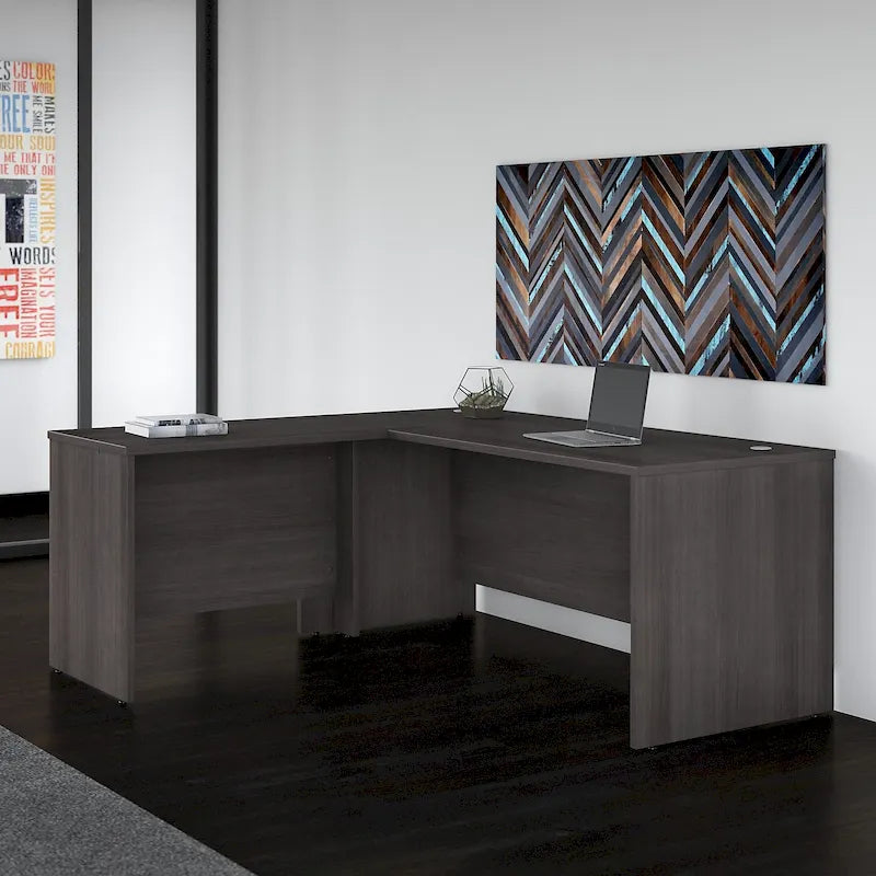 Scrivania a L Studio C 72W con allungo 42W di Bush Business Furniture