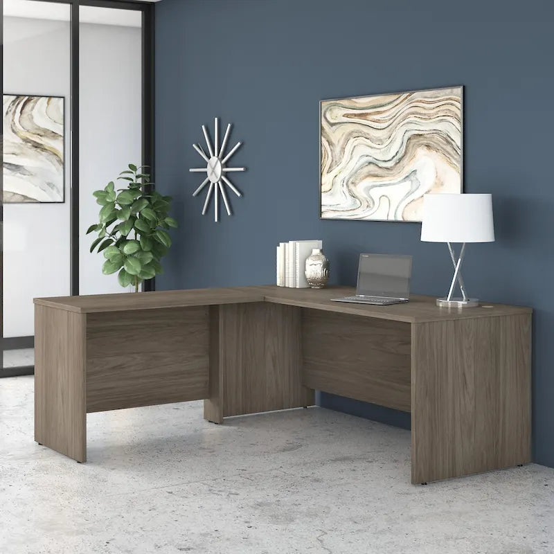 Scrivania a L Studio C 72W con allungo 42W di Bush Business Furniture