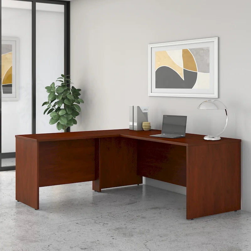 Scrivania a L Studio C 72W con allungo 42W di Bush Business Furniture