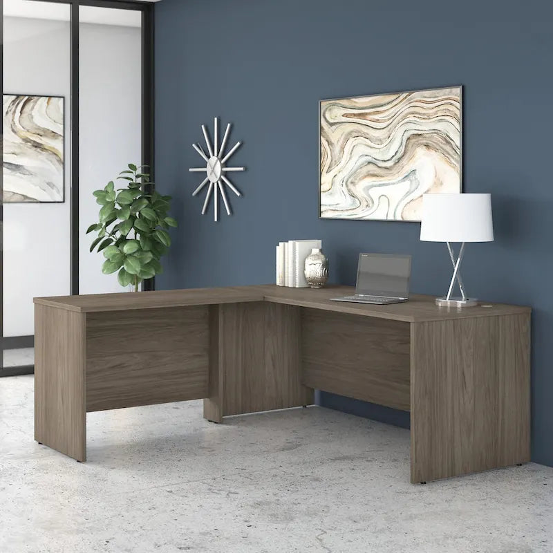 Scrivania a L Studio C 72W con allungo 42W di Bush Business Furniture