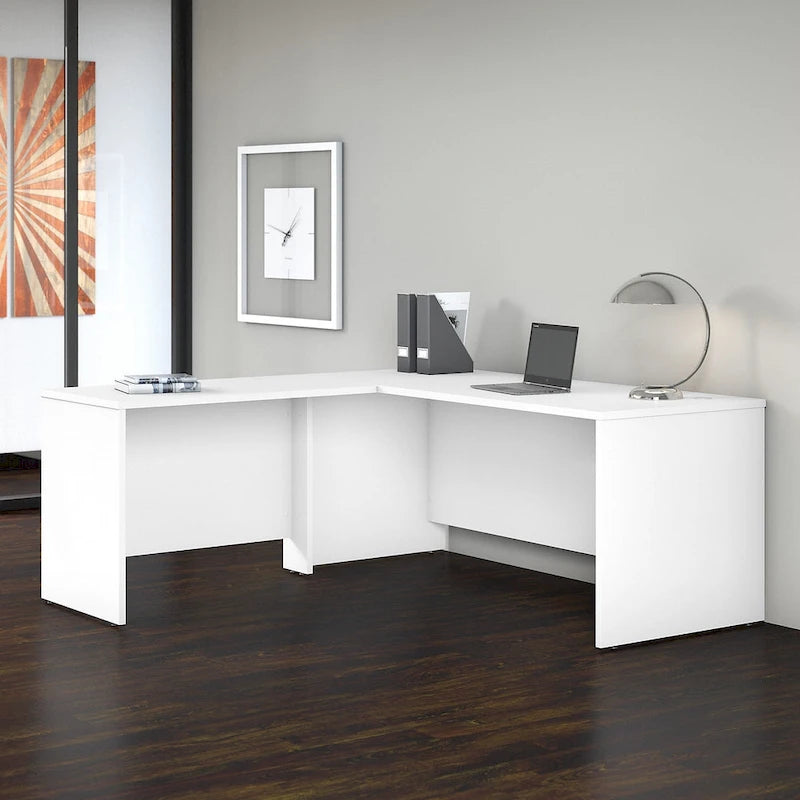 Scrivania a L Studio C 72W con allungo 42W di Bush Business Furniture
