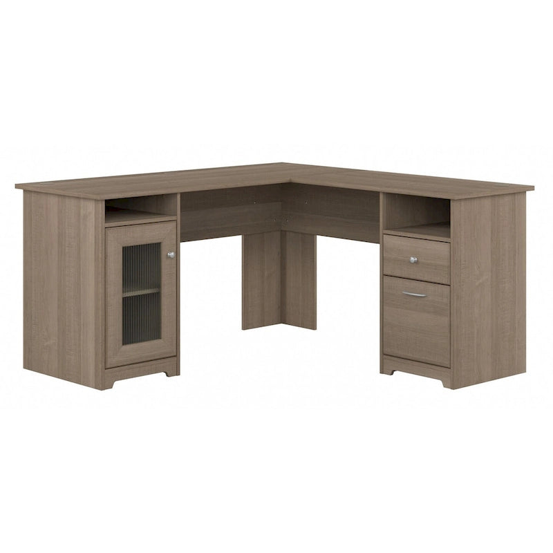 Cabot 60W L Shaped Computer Desk with Storage by Bush Furniture
