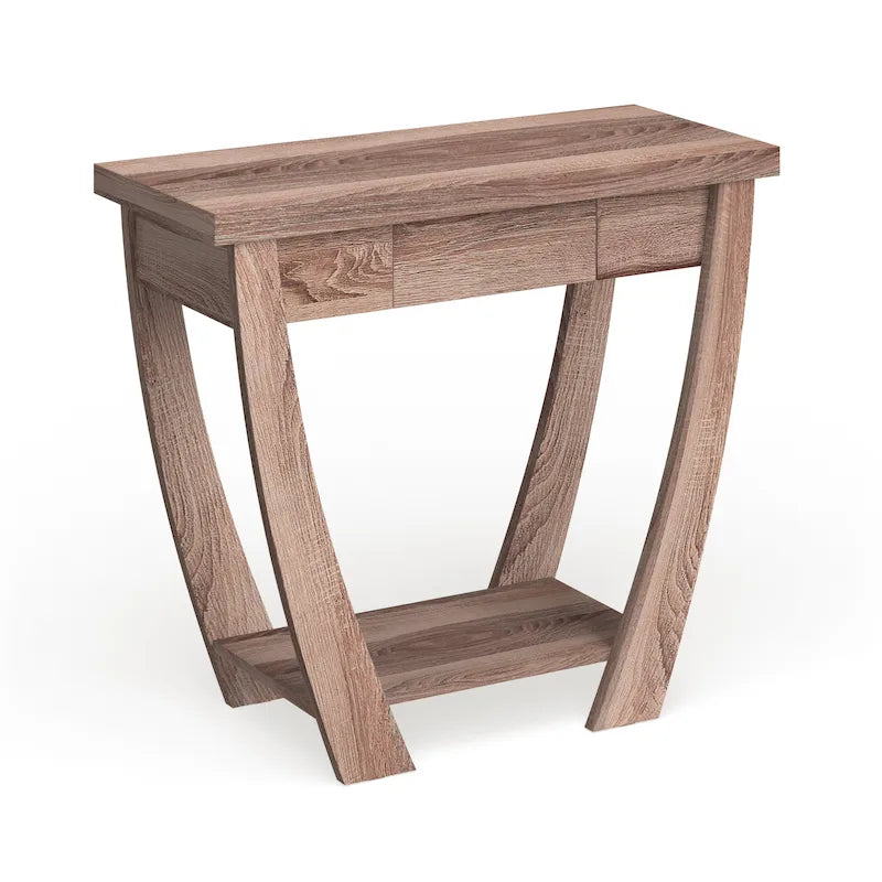 Tavolo consolle da 91 cm a 1 ripiano Cataraqui Borramora Modern di Copper Grove