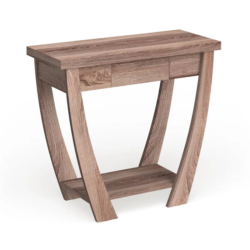 Tavolo consolle da 91 cm a 1 ripiano Cataraqui Borramora Modern di Copper Grove
