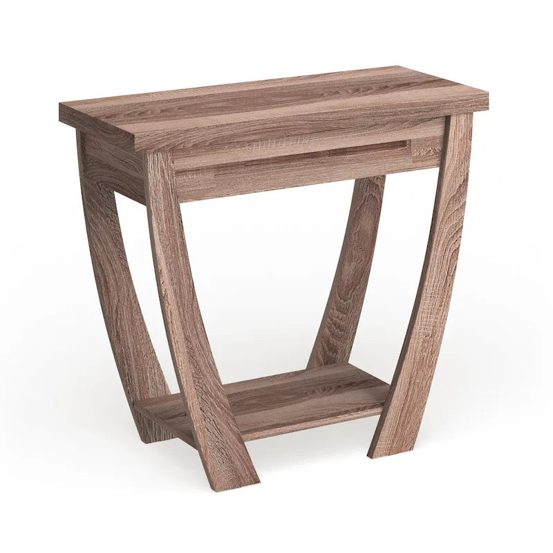 Tavolo consolle da 91 cm a 1 ripiano Cataraqui Borramora Modern di Copper Grove