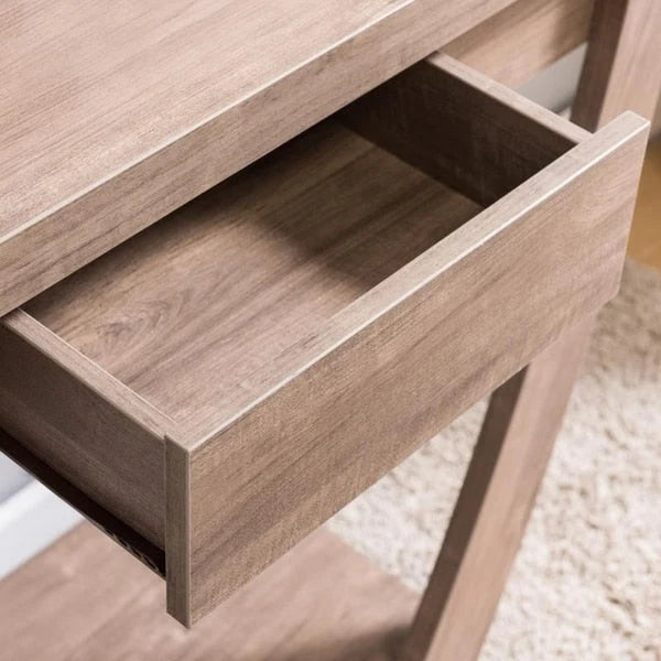 Tavolo consolle da 91 cm a 1 ripiano Cataraqui Borramora Modern di Copper Grove