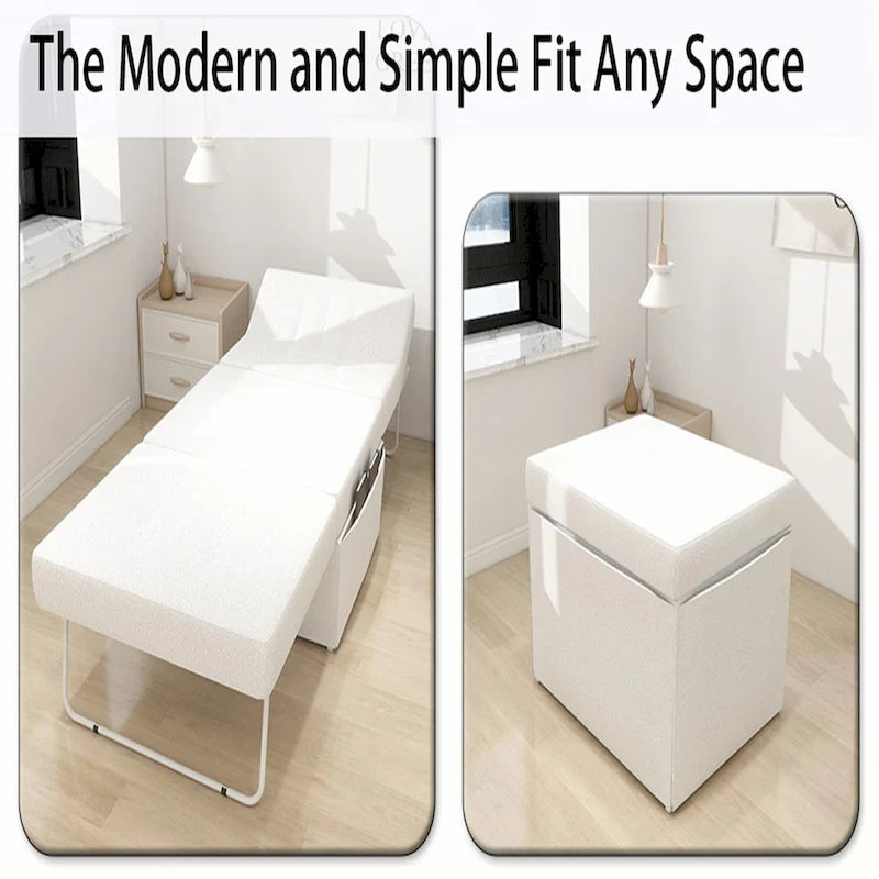Pouff Letto Pieghevole Convertibile 4 in 1
