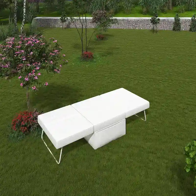Pouff Letto Pieghevole Convertibile 4 in 1