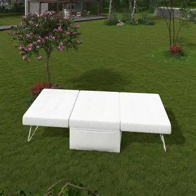 Pouff Letto Pieghevole Convertibile 4 in 1
