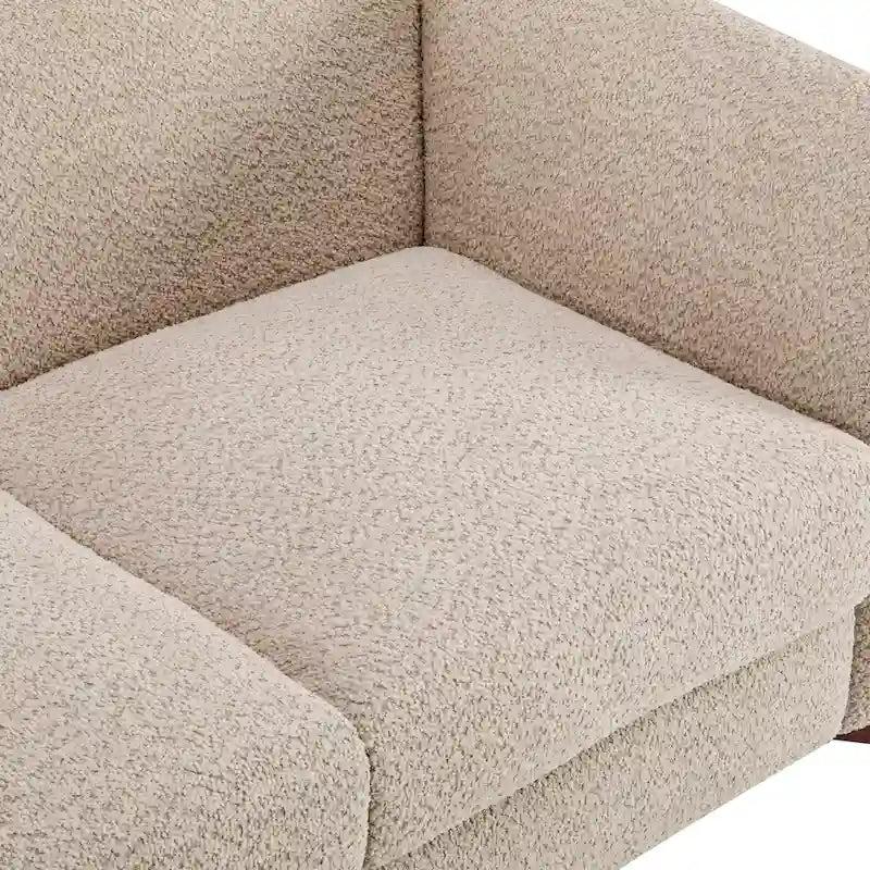 Arion Upholstered Boucle 2-Piece Living Room Sofa Set by Christopher Knight Home