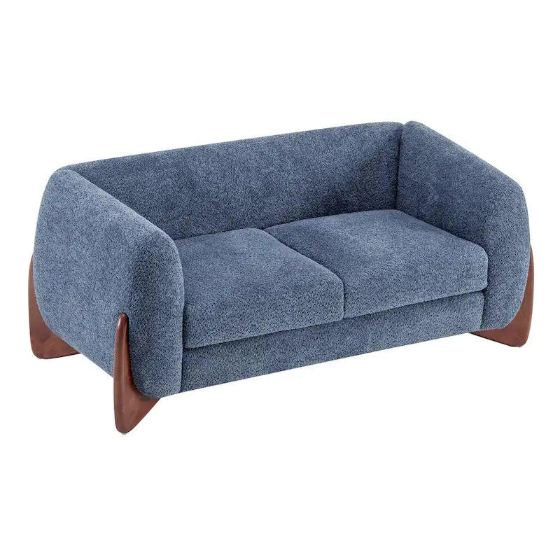 Arion Upholstered Boucle 2-Piece Living Room Sofa Set by Christopher Knight Home
