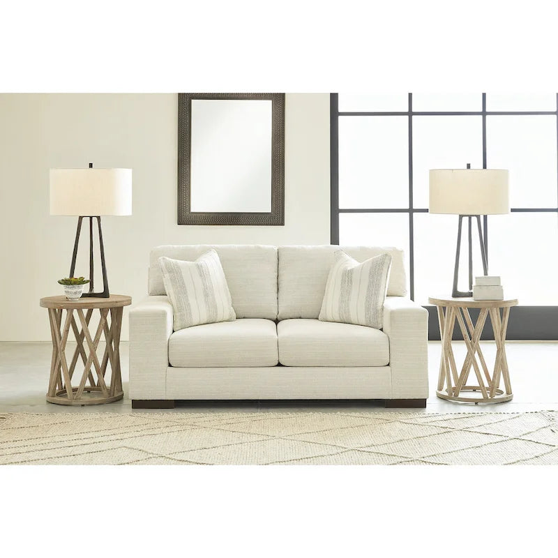 Signature Design by Ashley Maggie White 2-Piece Upholstery Package - 96W x 40D x 37H