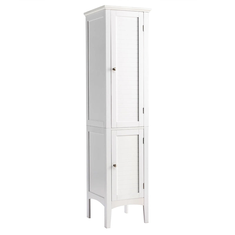 Costway Bathroom Storage Freestanding Cabinet Linen Tower Kitchen - See Details