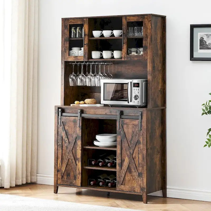 Mobile bar da caffè rustico