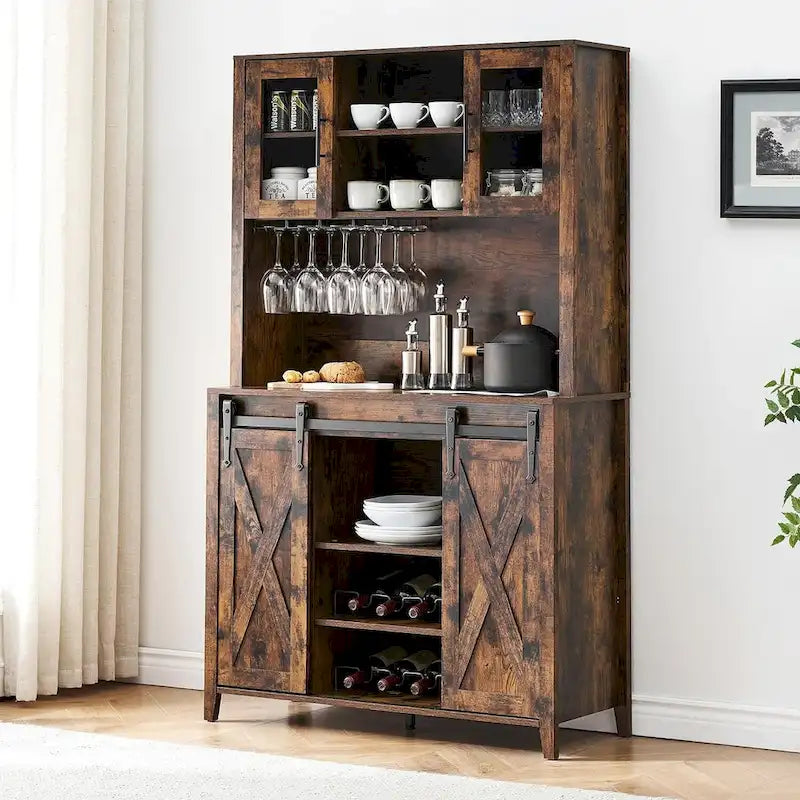 Mobile bar da caffè rustico